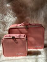 Vanity Large & Small vibrant pink