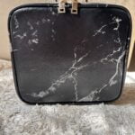 Black Marble Design Vanity Case - Small