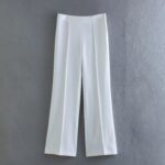 White retro pants