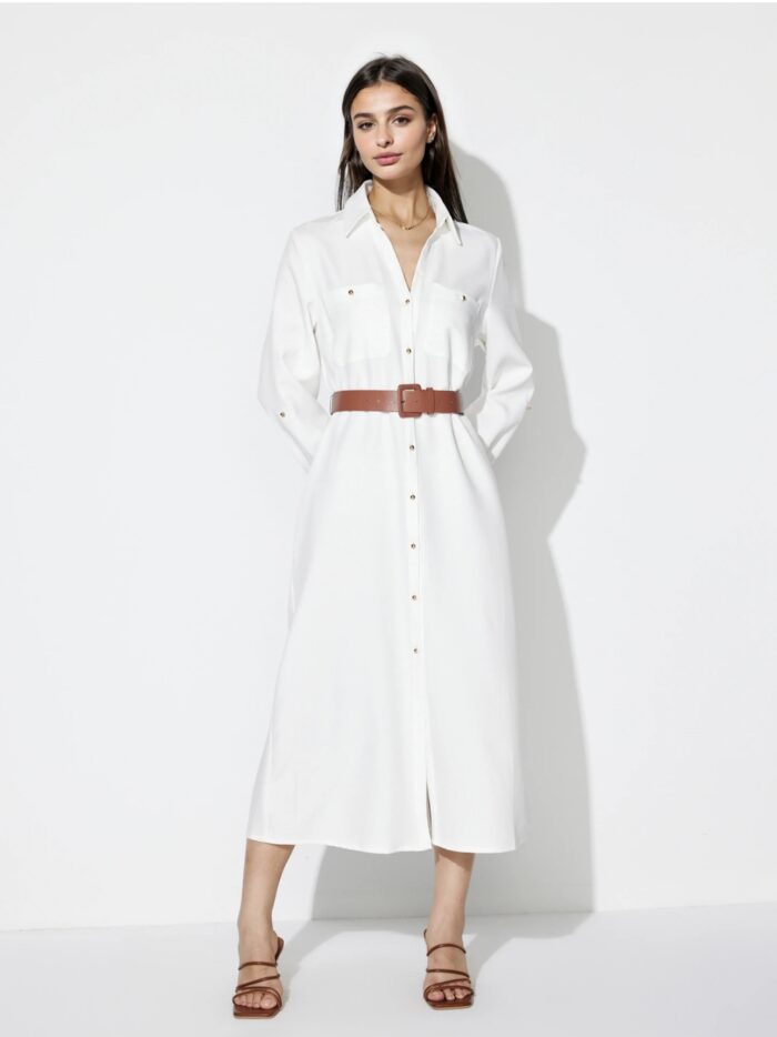 Vannesa white dress - Image 5