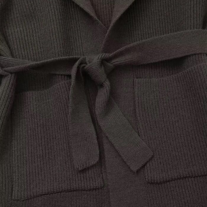 Brown long cardian - Image 4