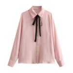 Pink bow shirt