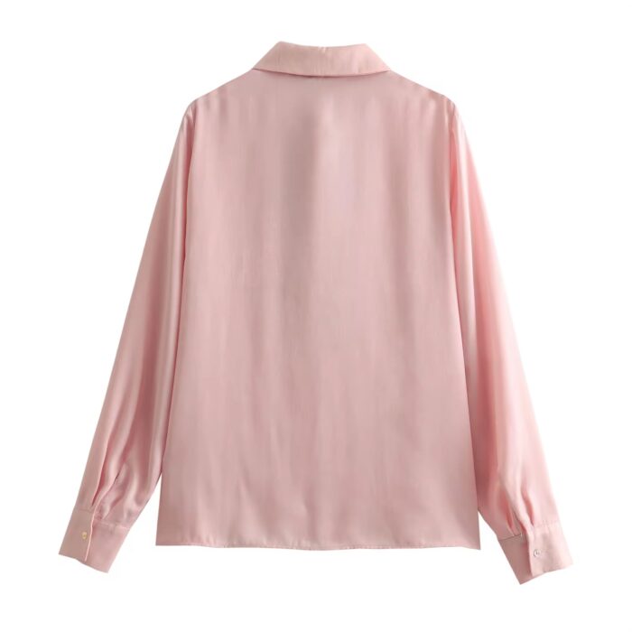 Pink bow shirt - Image 2