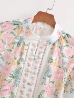 White floral dress - Image 3