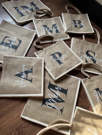 Jute tote bag