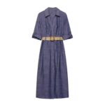 Blue retro dress