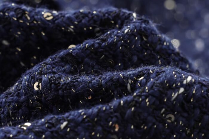 Blue Tweed belted vest - Image 4