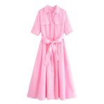 Bubble gum Pink dress