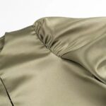 Satin puff sleeves blouse - Image 4