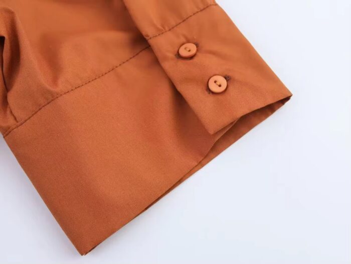 Brown dress - Image 4