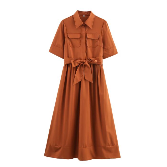 Brown dress - Image 1