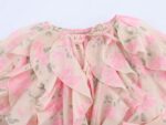 Baby pink ruffle shirt - Image 3