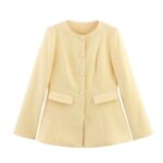 Yellow overcoat