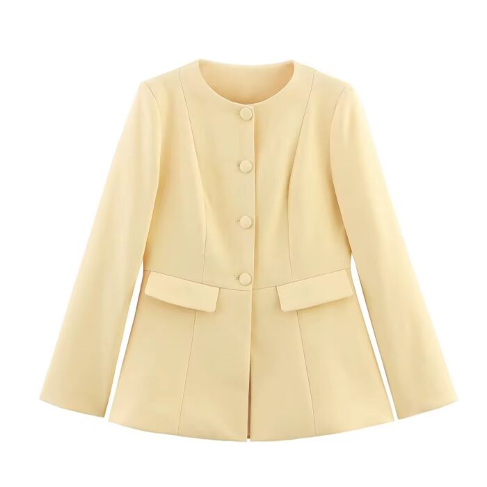 Yellow overcoat - Image 1
