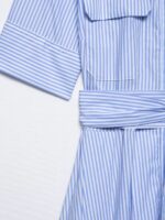 Blue stipe dress - Image 4