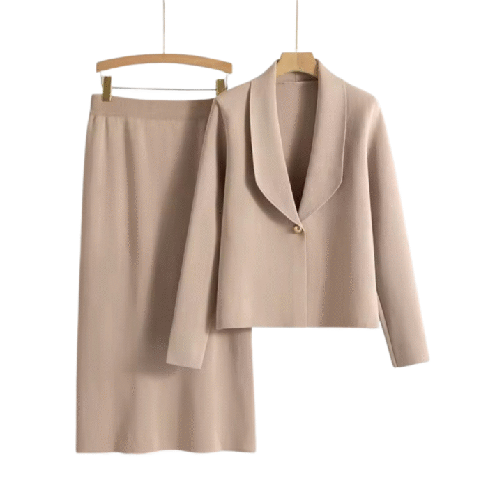 Latte Luxe Skirt Set - Image 1