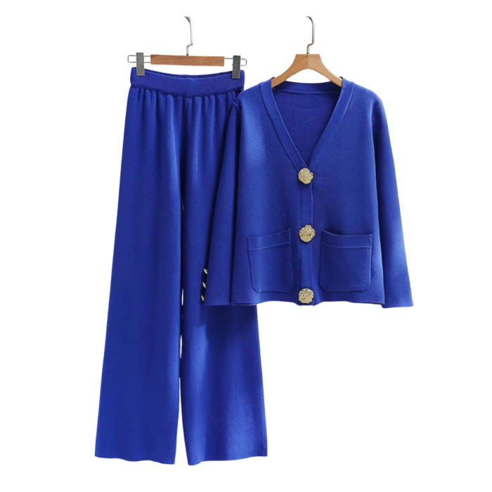 Blue Knit set - Image 1