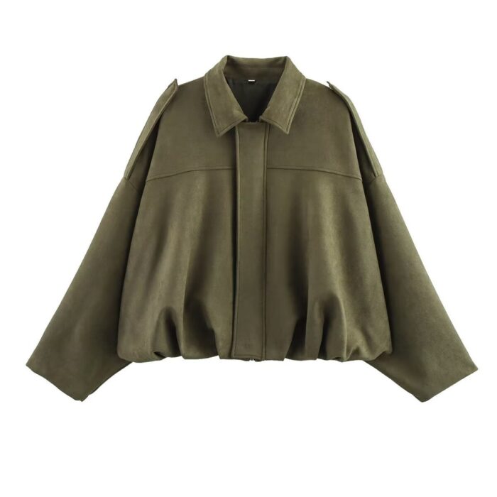 Army green jacket - Image 1
