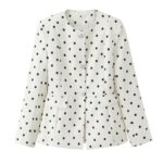 Polka dot coat