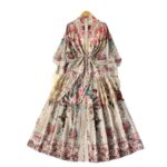 Vintage floral dress