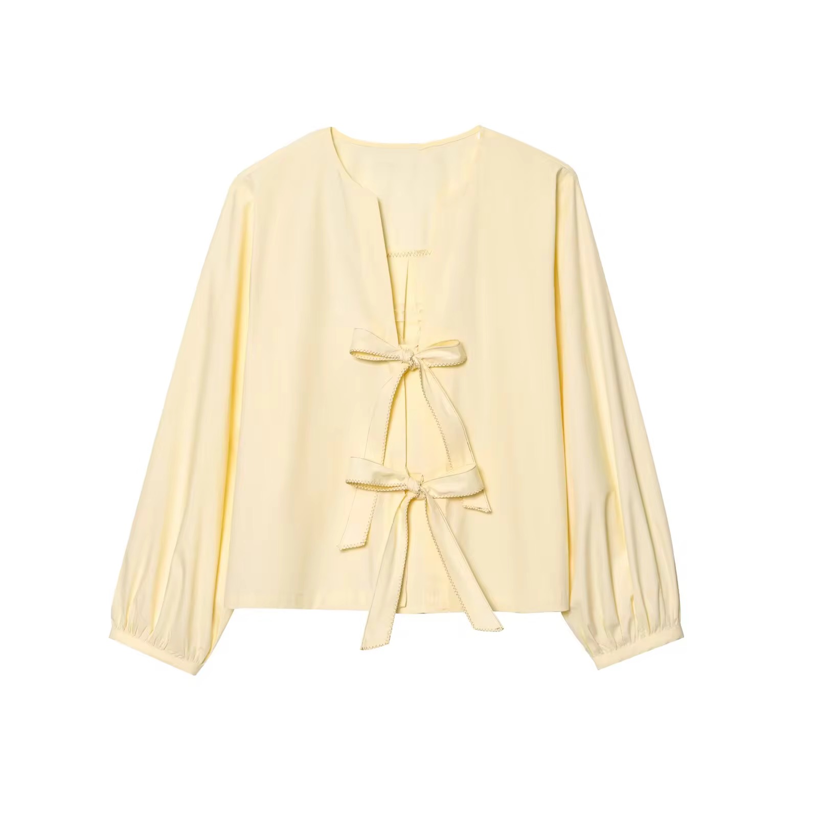 IMG_3296 Butter yellow blouse - Image 1