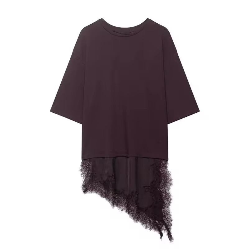 IMG_4417 Brown lace top - Image 1