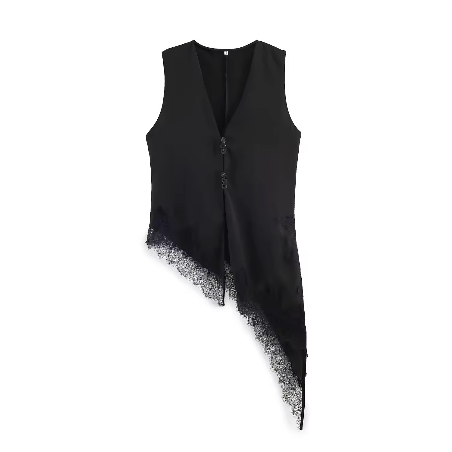 IMG_4421 Black lace vest - Image 1