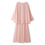 Pink peony dress