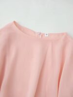 Pink peony dress - Image 3