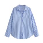 Blue stripe Basic shirt
