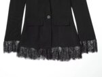 Black lace coat - Image 2